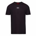 HUGO Mens Black Durned203 Small Logo S/s T Shirt 74146 by HUGO from Hurleys