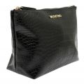 Womens Black Grote Croc Large Washbag 78139 by Valentino from Hurleys
