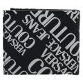 Mens Navy/White Logomania Bifold Wallet 55288 by Versace Jeans Couture from Hurleys