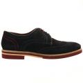 Mens Dark Blue Archerr Suede Brogues 18906 by Ted Baker from Hurleys