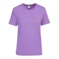 Womens Lilac Classic Zebra S/s T Shirt