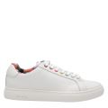 Womens White Lapin Stripe Detail Trainers 77427 by PS Paul Smith from Hurleys