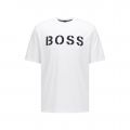 Mens White Tetry S/s T Shirt 110012 by BOSS from Hurleys