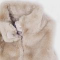 Girl Taupe Faux Fur Gilet 94027 by Mayoral from Hurleys