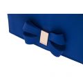 Womens Mid Blue Stacyy Bow Evening Clutch Bag 22910 by Ted Baker from Hurleys