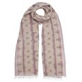 Womens Pink Solid Orb Stripe Scarf 92998 by Vivienne Westwood from Hurleys