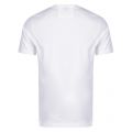 Mens White Zebra Football S/s T Shirt 28806 by PS Paul Smith from Hurleys