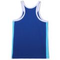 Mens China Blue Small Logo Vest 67392 by Emporio Armani from Hurleys