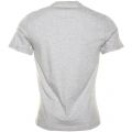 Mens Grey Marl International Small Logo S/s Tee Shirt