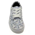 Youth Light Blue Atwood Flower Trainers (10-5) 54171 by Vans from Hurleys