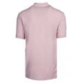 Mens Pale Pink Classic Zebra Regular Fit S/s Polo Shirt 40871 by PS Paul Smith from Hurleys