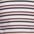 Womens Cloud Dancer Penny Mockneck Stripe L/s T Shirt 53417 by Levi's from Hurleys