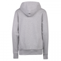 Mens Light Grey Square Logo Hoodie 107652 by Tommy Hilfiger from Hurleys