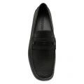 Mens Black Driver Shoes 55629 by Emporio Armani from Hurleys