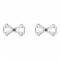 Womens Silver Sidony Bow Earring 7465 by Ted Baker from Hurleys