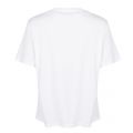 Womens White Ribbon Face Short Sleeve T Shirt 27514 by PS Paul Smith from Hurleys