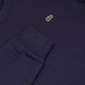 Mens Navy Branded Crew Sweat Top 23286 by Lacoste from Hurleys