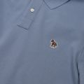 Mens Light Blue Zebra S/s Polo Shirt 74018 by PS Paul Smith from Hurleys