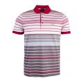 Athleisure Mens Dark Grey Paddy 3 Stripe S/s Polo Shirt 28124 by BOSS from Hurleys