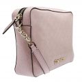 Womens Silver Pink Must Embossed Patent Crossbody Bag 77203 by Calvin Klein from Hurleys