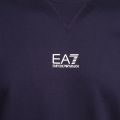 Mens Navy Central Logo Sweat Top 84218 by EA7 from Hurleys