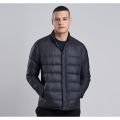 Mens Black Cusp Baffle Quilted Jacket 12027 by Barbour International from Hurleys