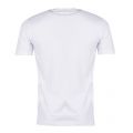 Mens Optical White Colour Peace Slim Fit S/s T Shirt 31636 by Love Moschino from Hurleys