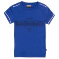 Boys Skydiver Blue Sebyl S/s T Shirt 41895 by Napapijri from Hurleys