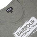 Womens Khaki Marl Track S/s T Shirt 21872 by Barbour International from Hurleys