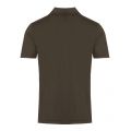 Casual Mens Open Green Picoin S/s Polo Shirt 44848 by BOSS from Hurleys