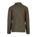 Mens Khaki Chaser Textured L/s Polo Shirt 98366 by Ted Baker from Hurleys