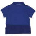 Baby Blue Panel S/s Polo Shirt