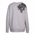 Womens Pearl Heather Leopard Crew Sweat Top 50447 by Michael Kors from Hurleys