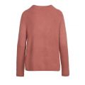 Womens Old Rose Vimadelia Slouchy V Knitted Jumper 96329 by Vila from Hurleys