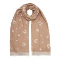 Womens Natural Animal Double-Side Blanket Scarf 94791 by Katie Loxton from Hurleys