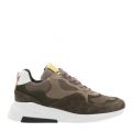 Mens Khaki Malibu Runner Trainers 30442 by Android Homme from Hurleys