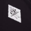Boys Black Sailor Patch L/s T Shirt 47632 by C.P. Company Undersixteen from Hurleys