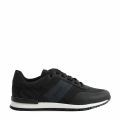 Boys Black Logo Mesh Trainers (27-35) 75508 by BOSS from Hurleys