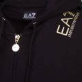 Womens Black Branded Hooded Tracksuit 86543 by EA7 from Hurleys