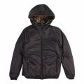 Boys Khaki Branded Reversible Hooded Jacket 48100 by Emporio Armani from Hurleys