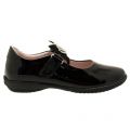 Girls Black Patent Sophia Strap F-Fit Shoes (24-39) 62735 by Lelli Kelly from Hurleys