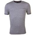 Mens Light Grey Junior Sleeve Detail Pocket S/s Tee Shirt 61430 by Ted Baker from Hurleys