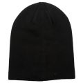 Mens Black Classic Beanie Hat 68126 by Armani Jeans from Hurleys