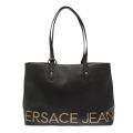 Womens Black Big Logo Shopper Bag 41713 by Versace Jeans from Hurleys