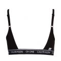 Womens Black CK One Unlined Bralette 83188 by Calvin Klein from Hurleys