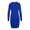 Womens Twilight Blue Logo Trim Bodycon L/s Dress 52709 by Michael Kors from Hurleys
