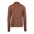 Mens Tan Wembley Knitted L/s Polo Shirt 98350 by Ted Baker from Hurleys