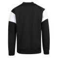 Mens Black/White Fashion College Sweat Jacket 51728 by BOSS from Hurleys