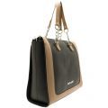 Womens Black & Warm Sand Colour Block Shopper Bag 59048 by Armani Jeans from Hurleys