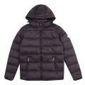 Boys Black Spoutnic Padded Hooded Jacket 48964 by Pyrenex from Hurleys